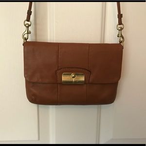 Coach Crossbody Small Bag in Saddle Leather